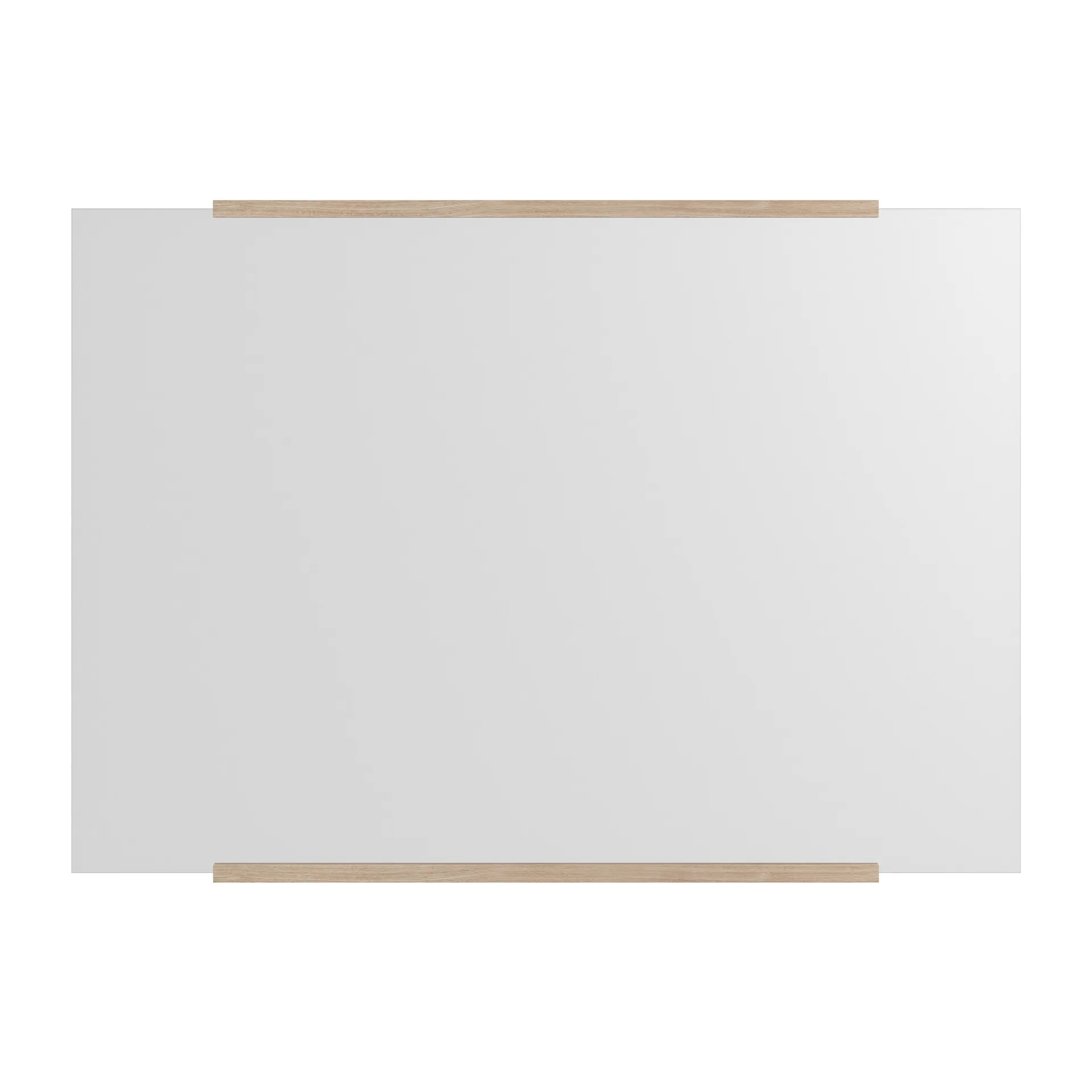 Ορθογώνιος καθρέφτης τοίχου 70x100 εκ, Δρυς MOEBE