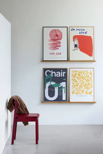 Everyday Chair καρέκλα - Purple red - MOEBE