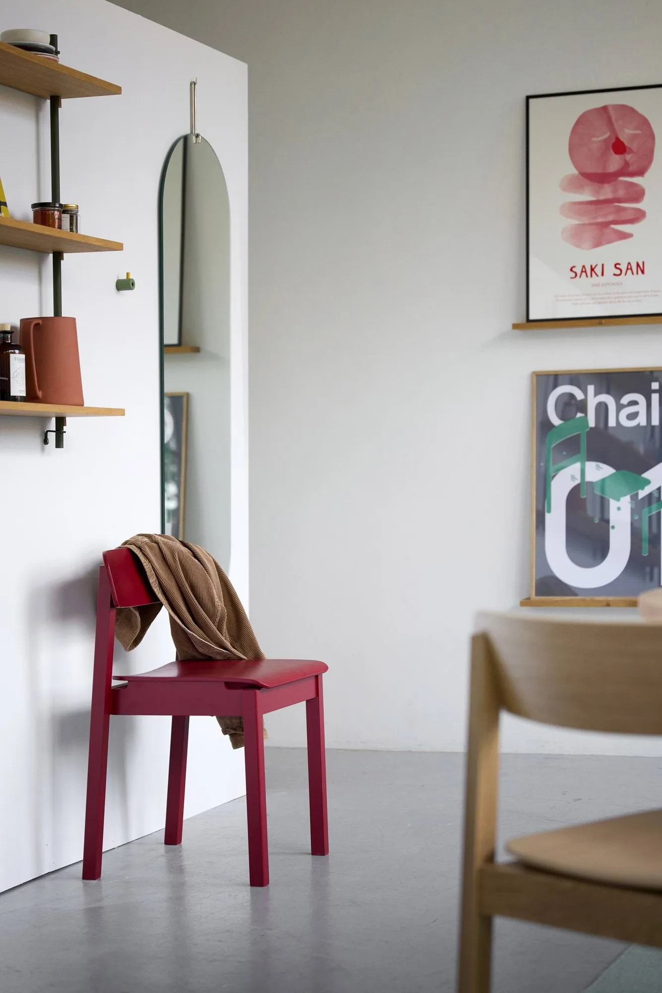 Everyday Chair καρέκλα, Purple red MOEBE