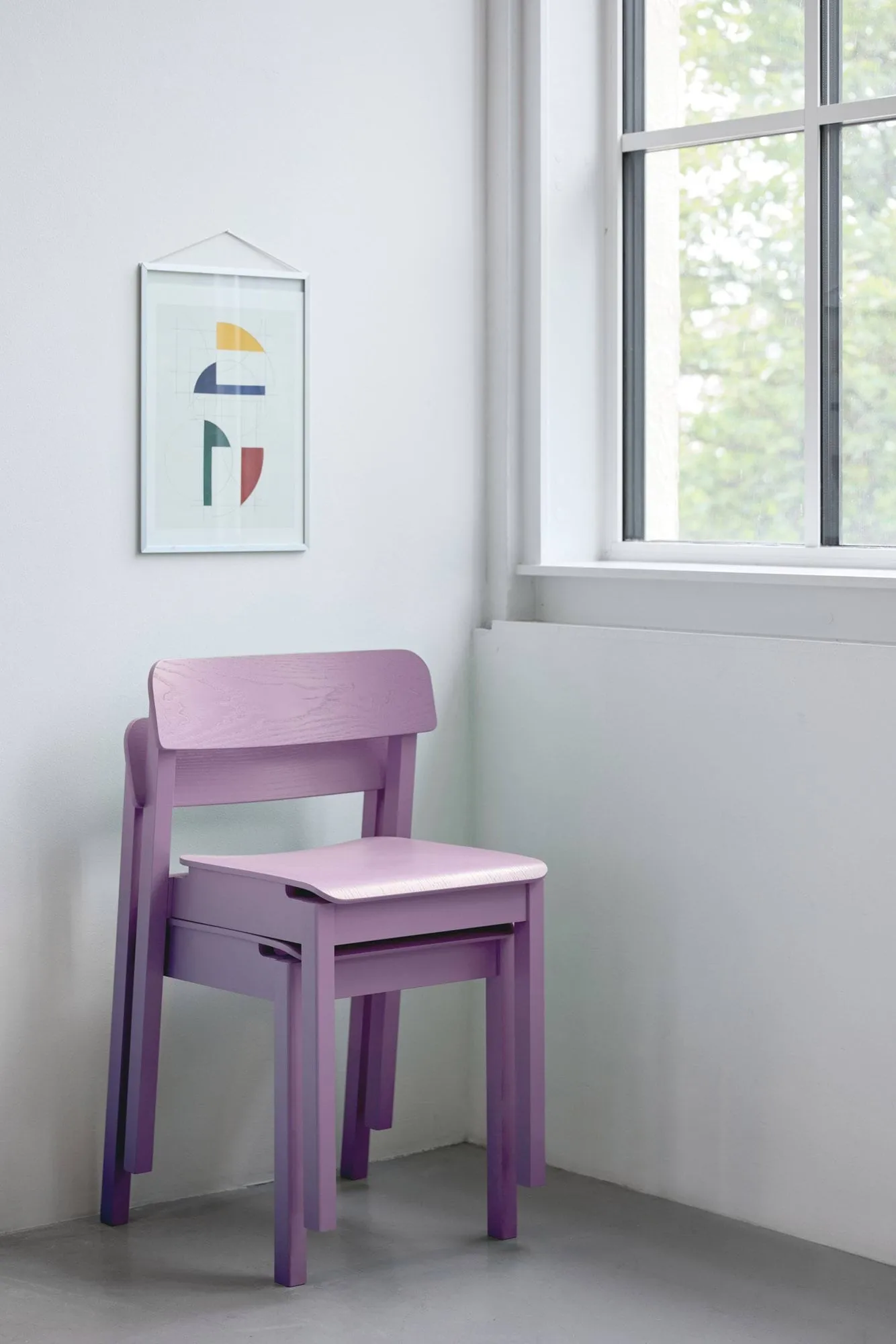 Everyday Chair καρέκλα, Soft lavender MOEBE