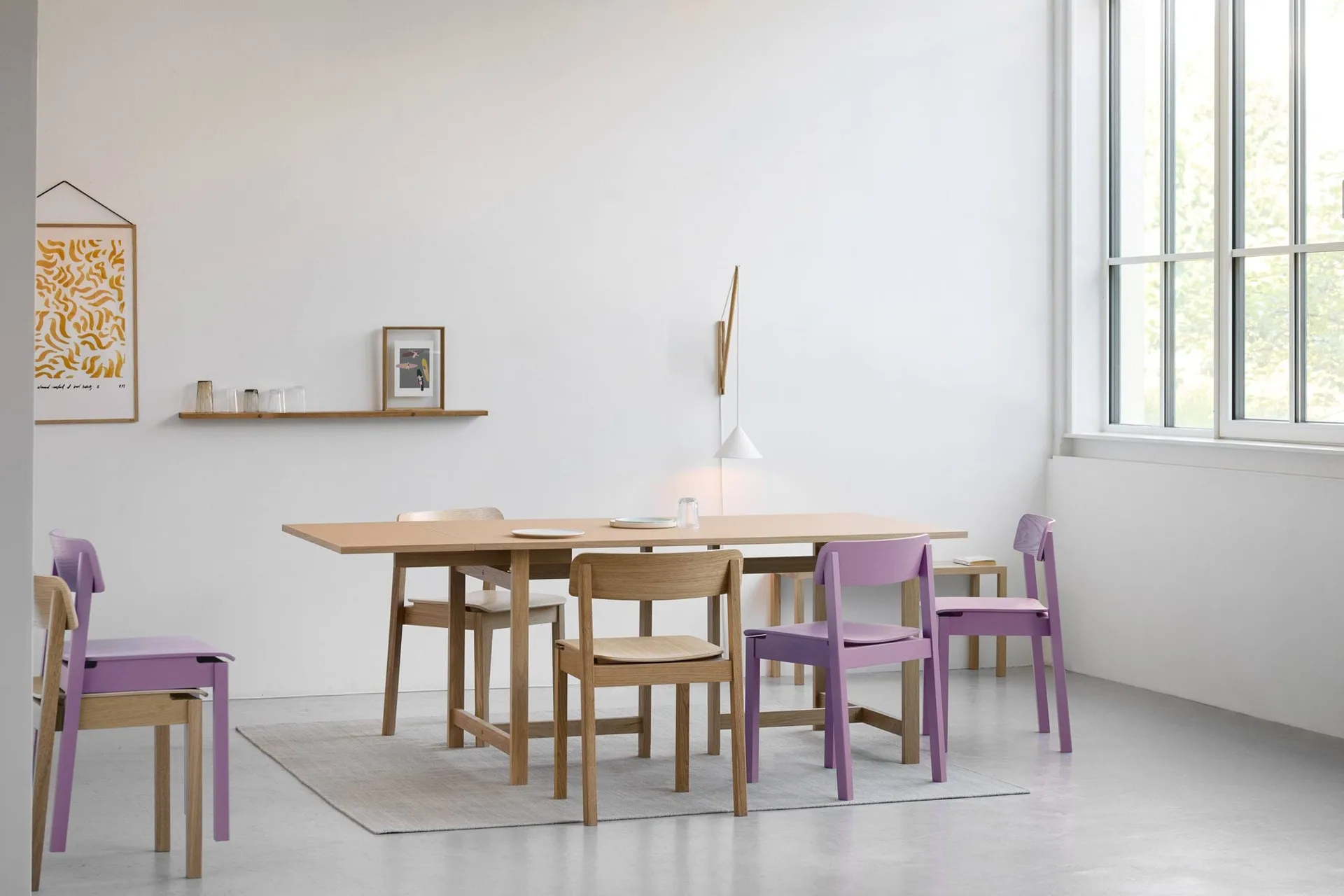 Everyday Chair καρέκλα, Soft lavender MOEBE