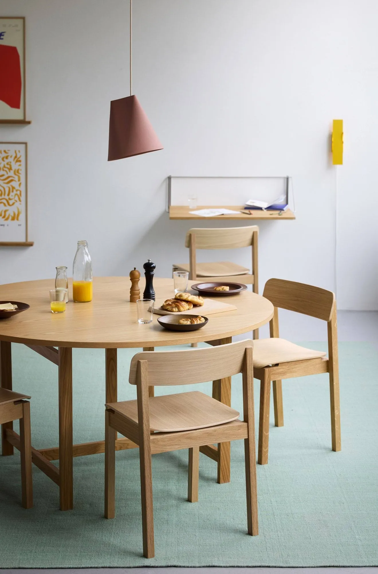 Everyday Chair καρέκλα, Λακαρισμένη δρυς MOEBE