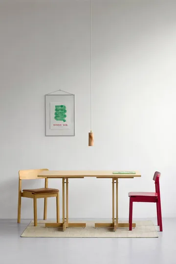 KUMU τραπέζι καφέ - Λαδωμένη δρυς, 60x60 cm - MOEBE