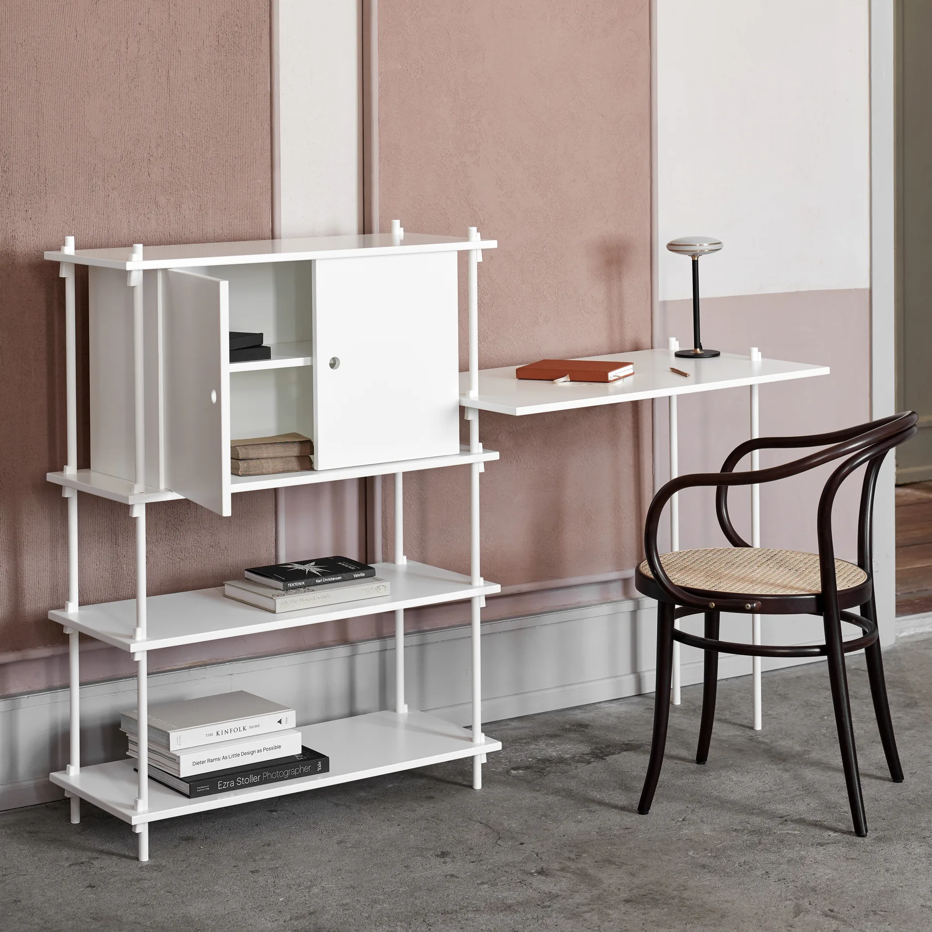 Moebe πόδι επίπλου 115 cm Συσκευασία 2 τεμαχίων, Λευκό MOEBE