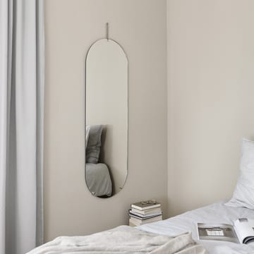Moebe καθρέφτης τοίχου 133 cm - Stainless steel - MOEBE