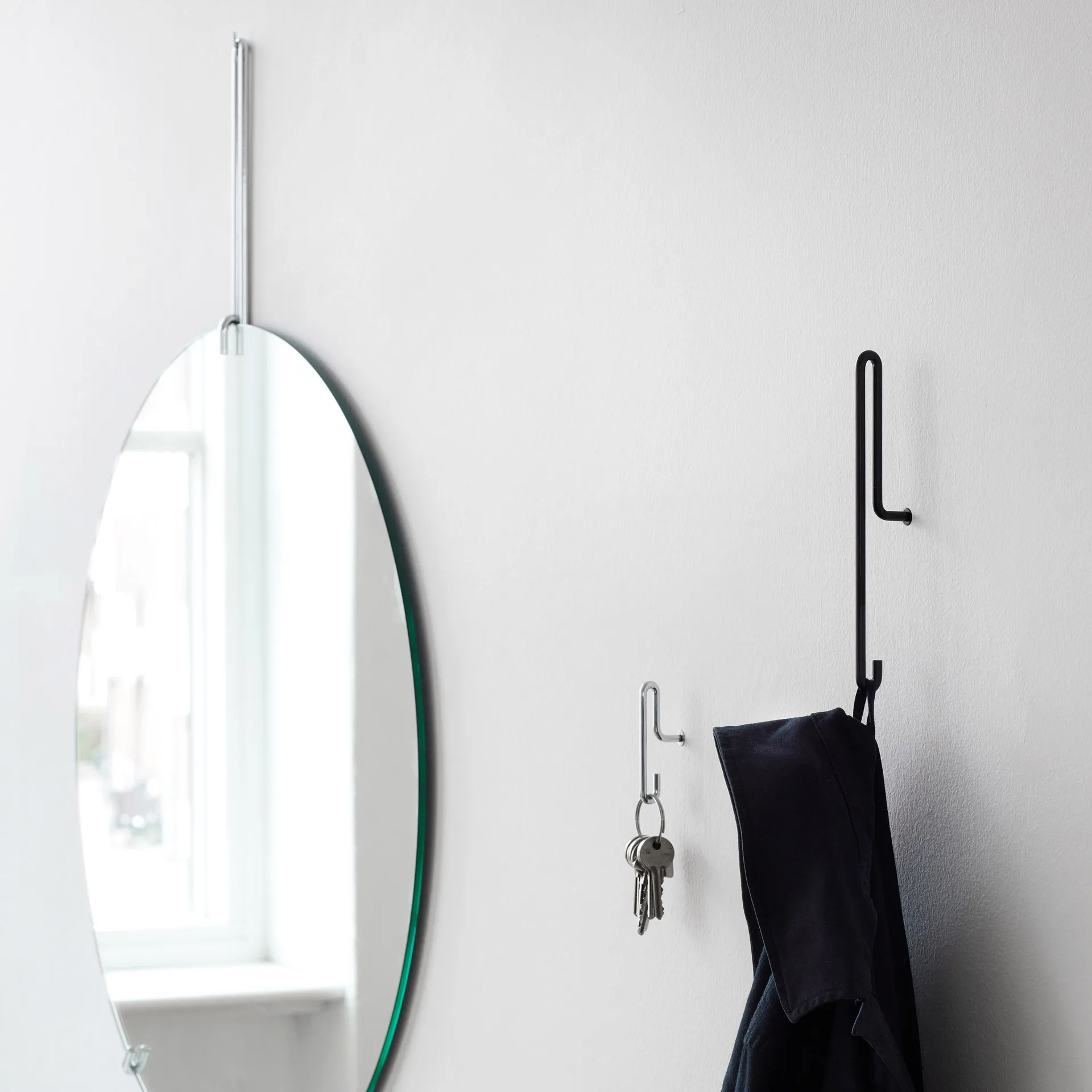 Moebe γάντζος Συσκευασία 2 τεμαχίων, Ανοξείδωτο ατσάλι MOEBE