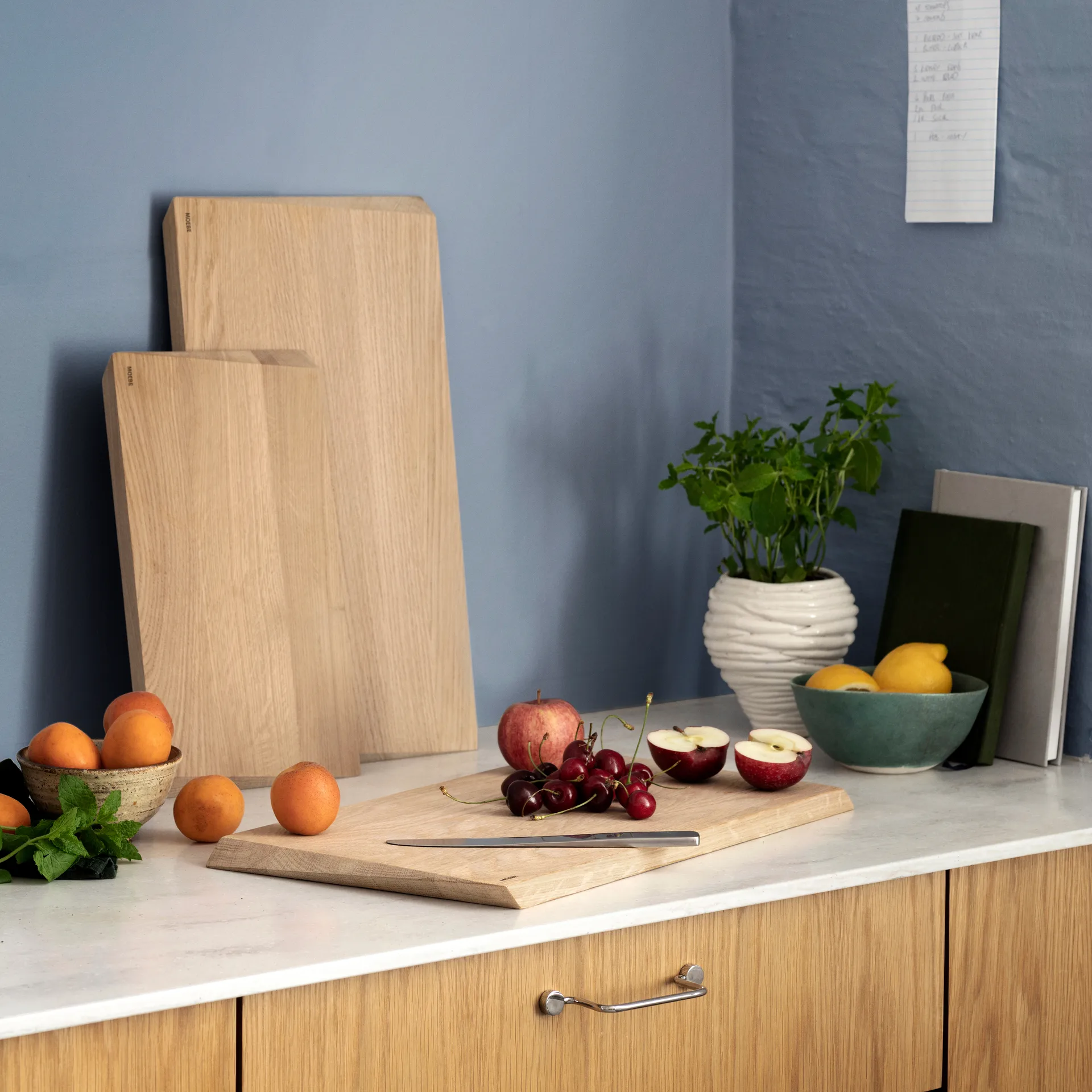 Moebe επιφάνεια κοπής μεγάλη 24,7x44 cm, μπεζ MOEBE