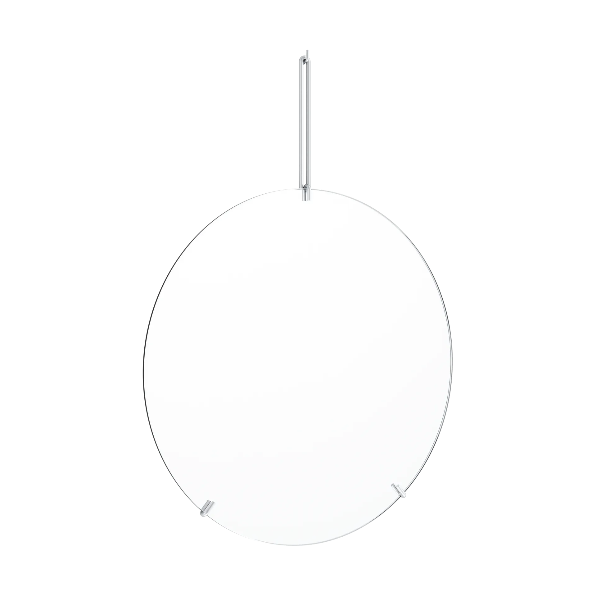 Moebe καθρέφτης τοίχου Ø50 cm, Stainless steel MOEBE