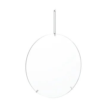Moebe καθρέφτης τοίχου Ø50 cm - Stainless steel - MOEBE