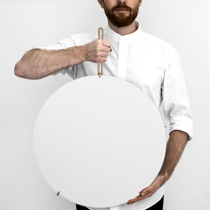 Moebe καθρέφτης τοίχου Ø 50 cm, ορείχαλκος MOEBE