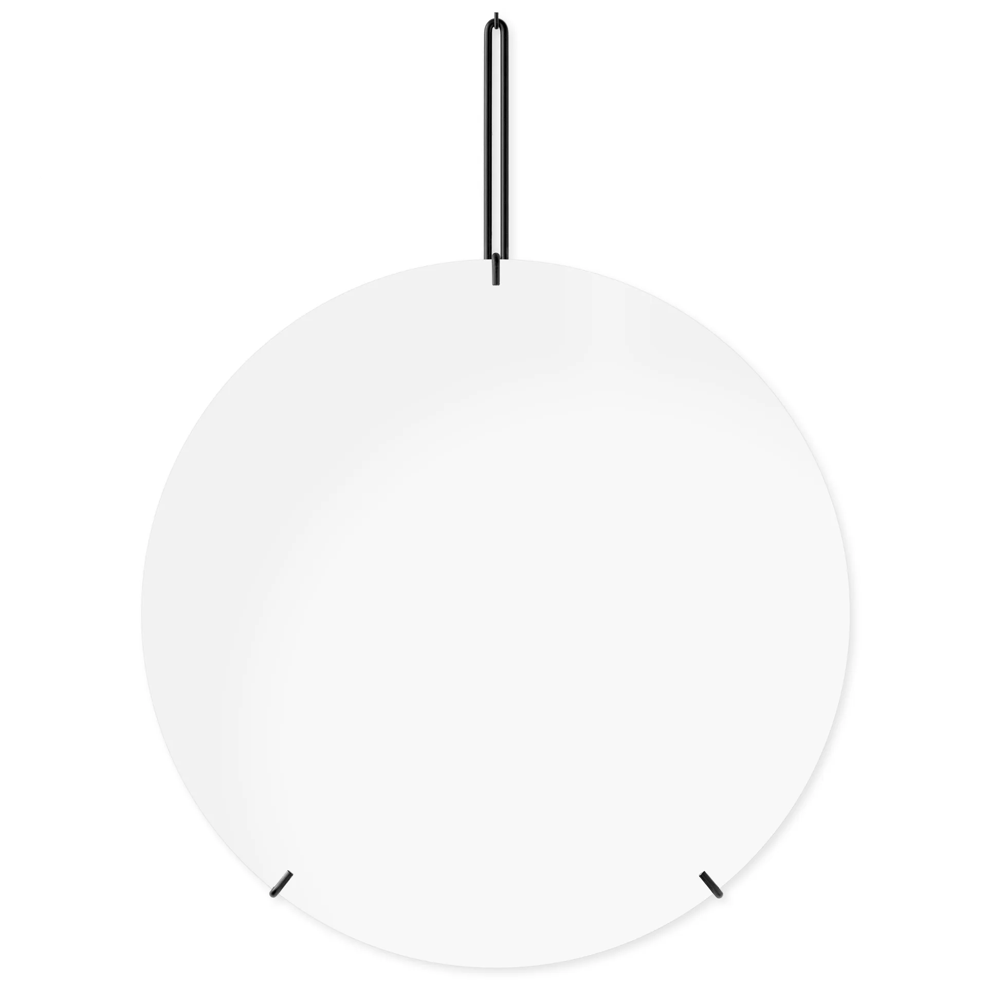 Moebe καθρέφτης τοίχου Ø 70 cm, Μαύρο MOEBE