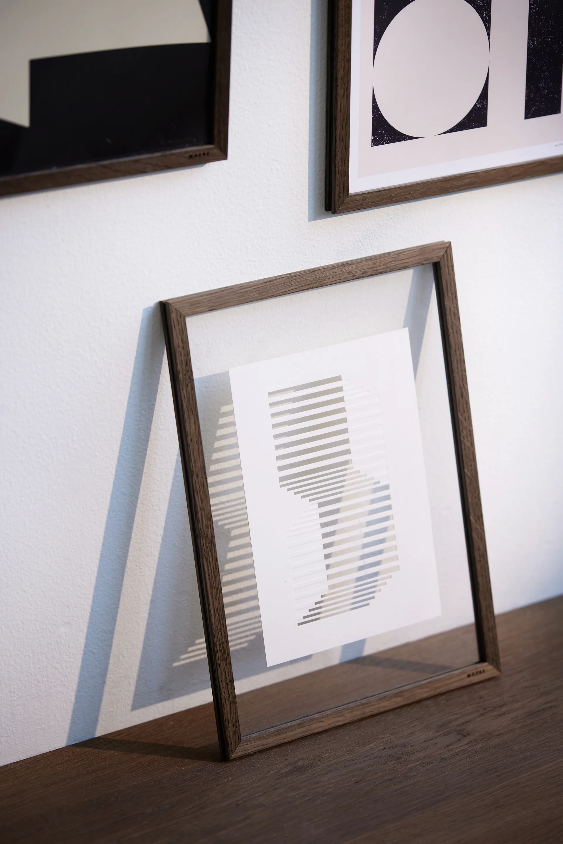 Moebe κορνίζα A2, Smoked oak MOEBE