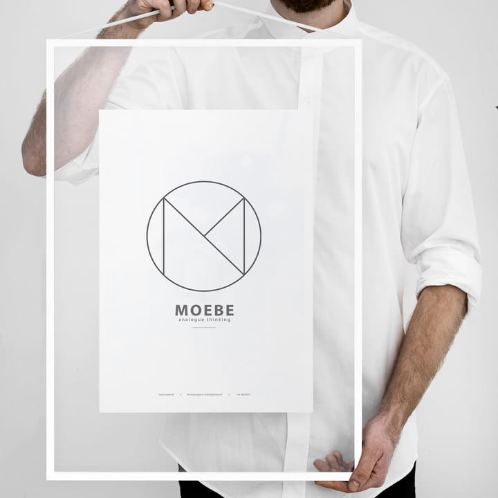 Moebe κορνίζα A2, Λευκό MOEBE