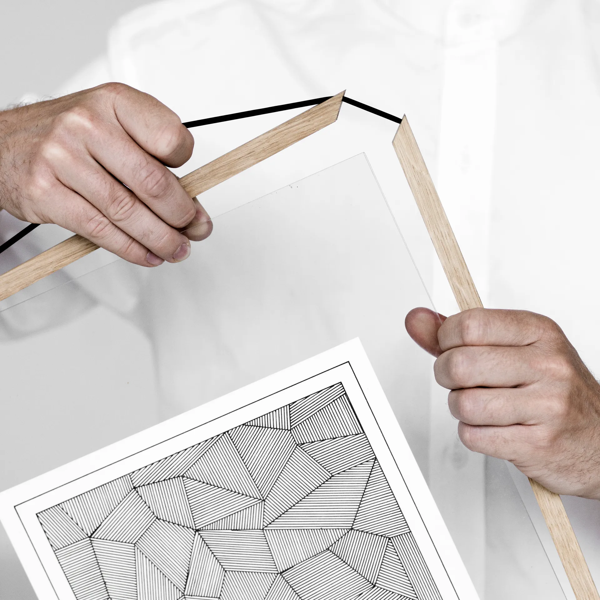 Moebe κορνίζα A3 31,7x44 cm, Δρυς MOEBE