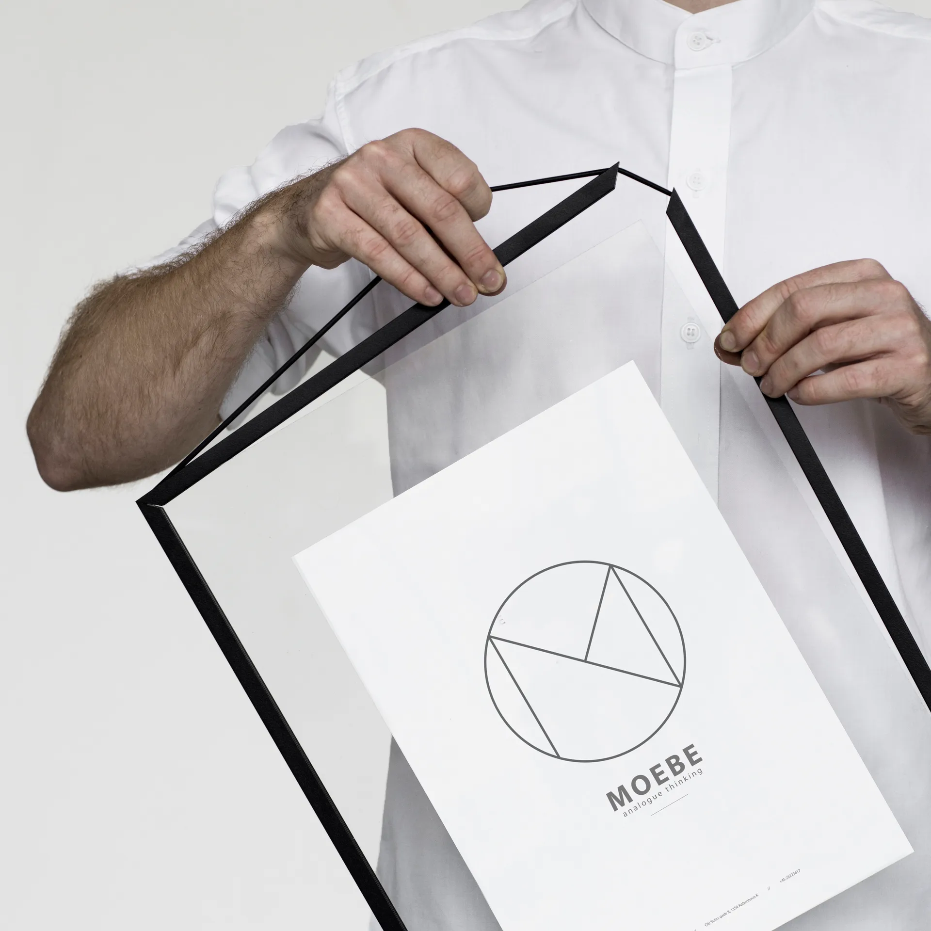 Moebe κορνίζα A3 31,7x44 cm, Μαύρο MOEBE