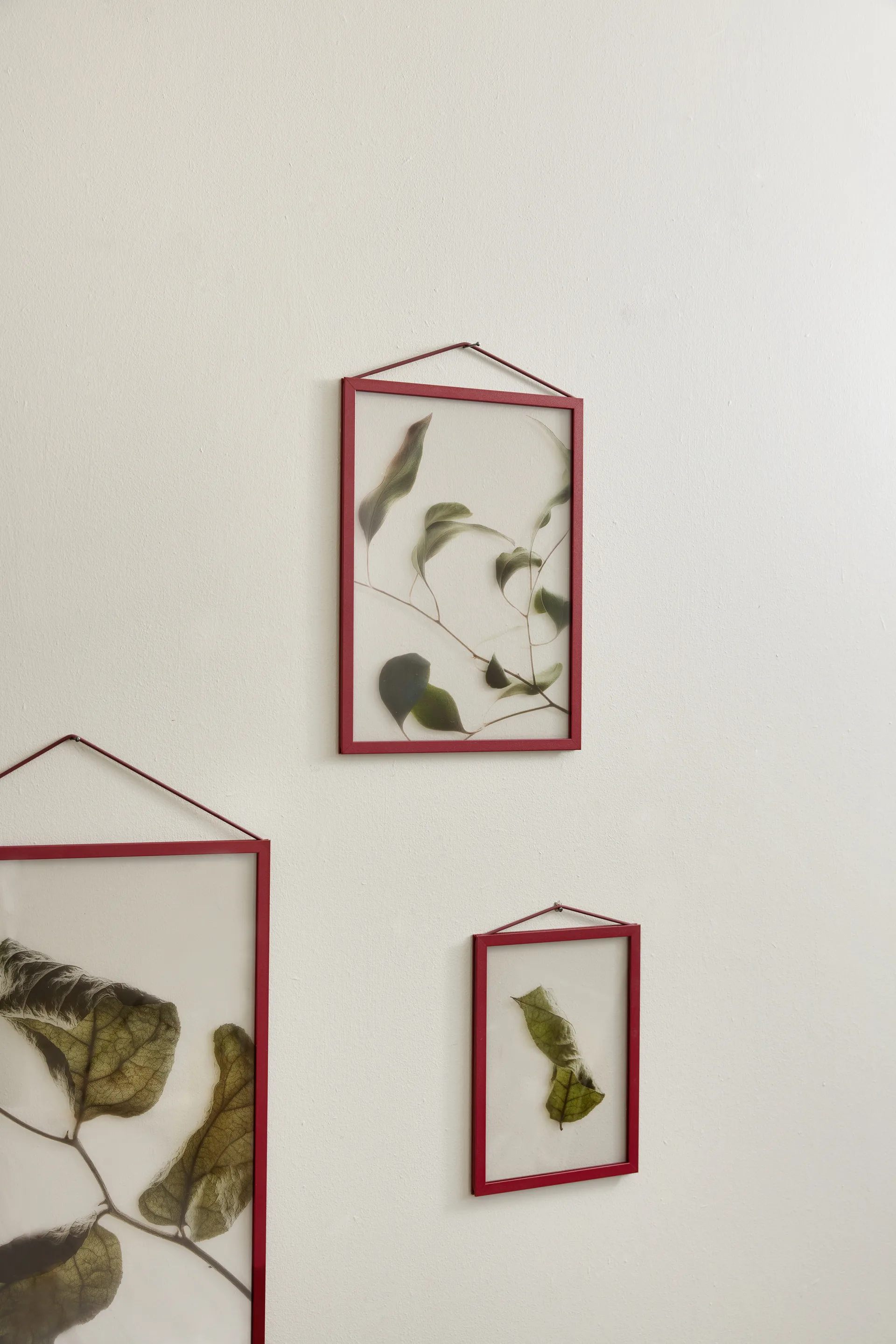 Κορνίζα Moebe A4 22,6x31,3 cm, Transparent. Red MOEBE