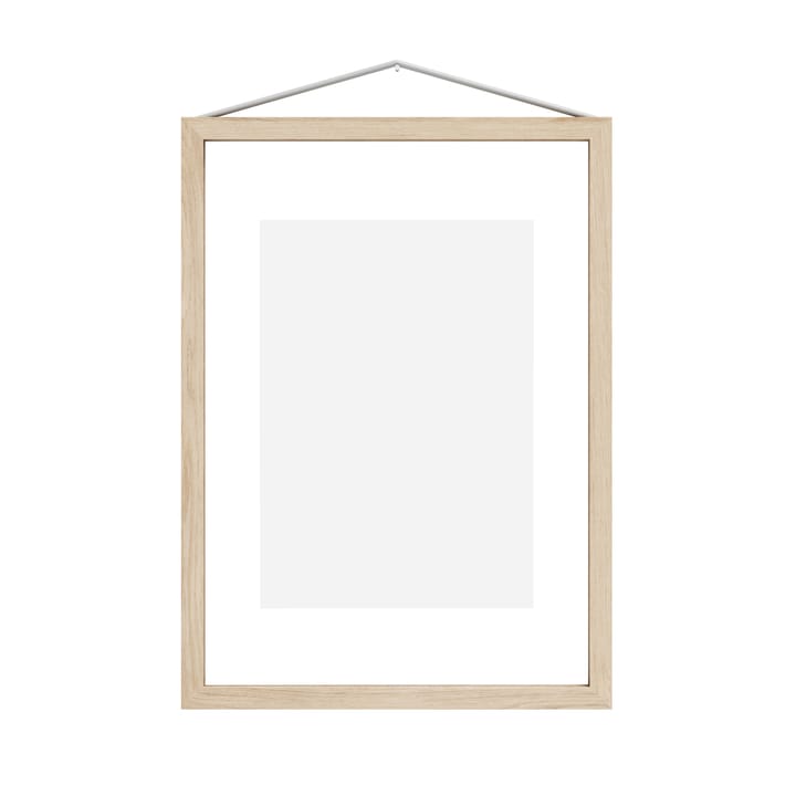 Κορνίζα από φλαμουριά Moebe A4 23.2x31.7 cm - Transparent. Wood. Black - MOEBE