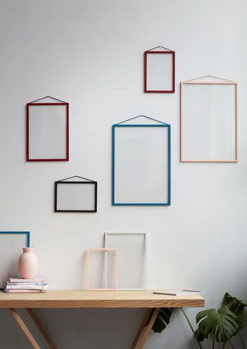 Κορνίζα Moebe A5 16,5x22,7 εκ - Transparent. Red - MOEBE