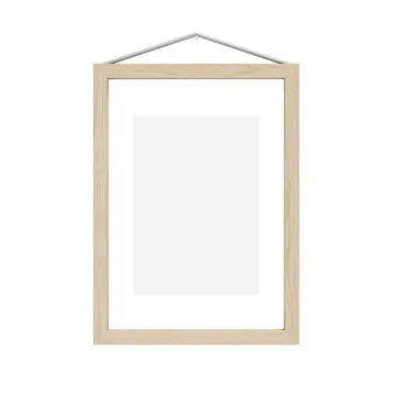 Κορνίζα φλαμουριάς Moebe A5 16.8x23.2 cm - Transparent. Wood. Black - MOEBE