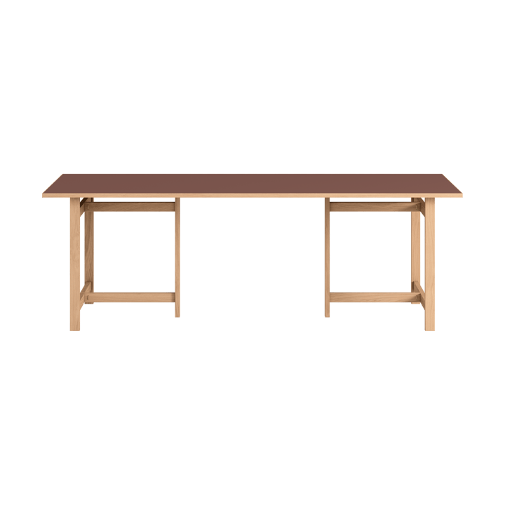 Moebe ορθογώνια τραπεζ�αρία - Burgundy, 220x90 cm - MOEBE