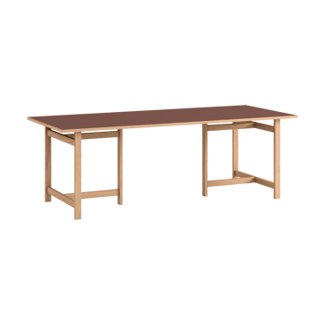 Moebe ορθογώνια τραπεζαρία - Burgundy, 220x90 cm - MOEBE