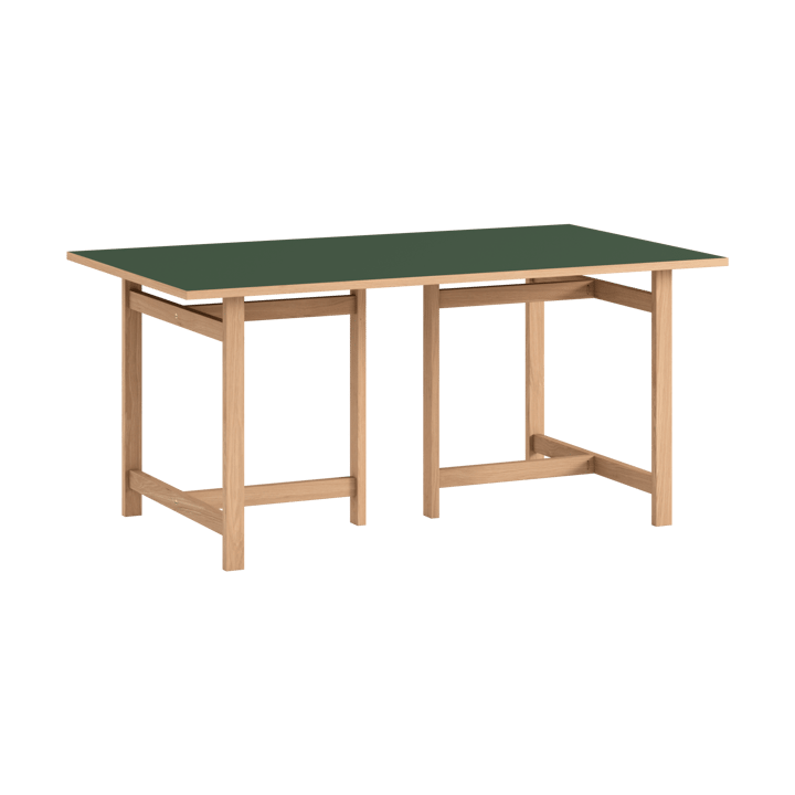 Moebe ορθογώνια τραπεζαρία, Green, 160x90 cm MOEBE