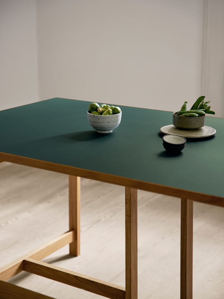 Moebe ορθογώνια τραπεζαρία, Green, 160x90 cm MOEBE