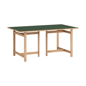 Moebe ορθογώνια τραπεζαρία - Green, 220x90 cm - MOEBE