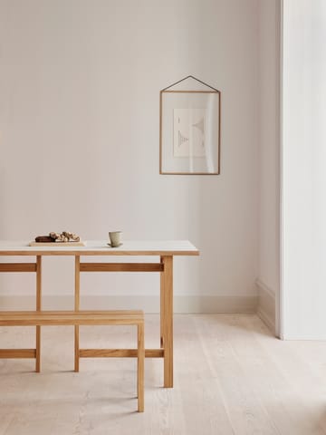 Moebe ορθογώνια τραπεζαρία - Light grey, 160x90 cm - MOEBE