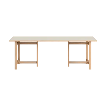 Moebe ορθογώνια τραπεζαρία - Light grey, 220x90 cm - MOEBE