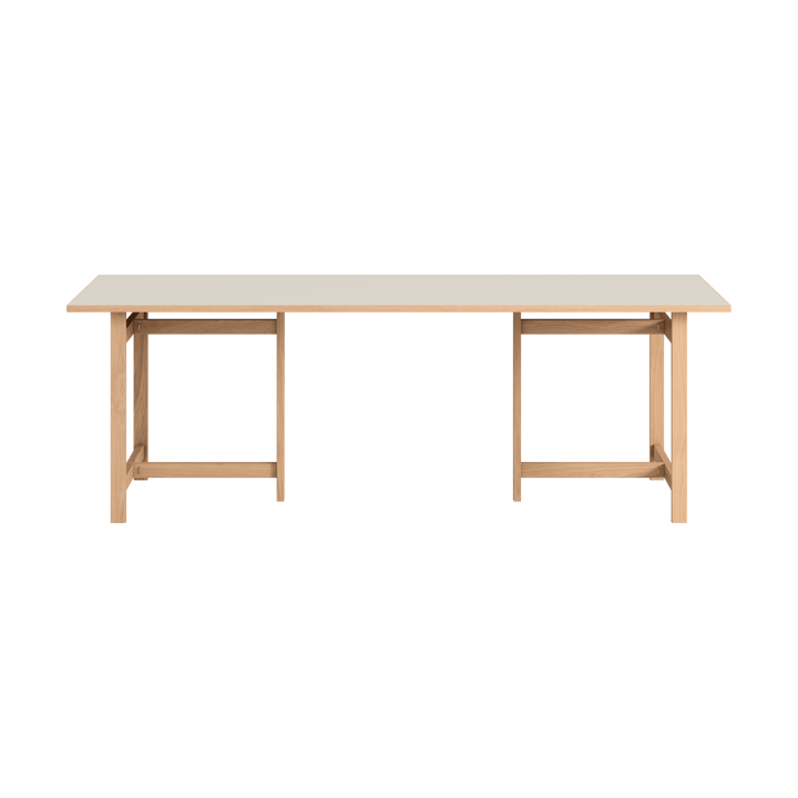 Moebe ορθογώνια τραπεζαρία - Light grey, 220x90 cm - MOEBE