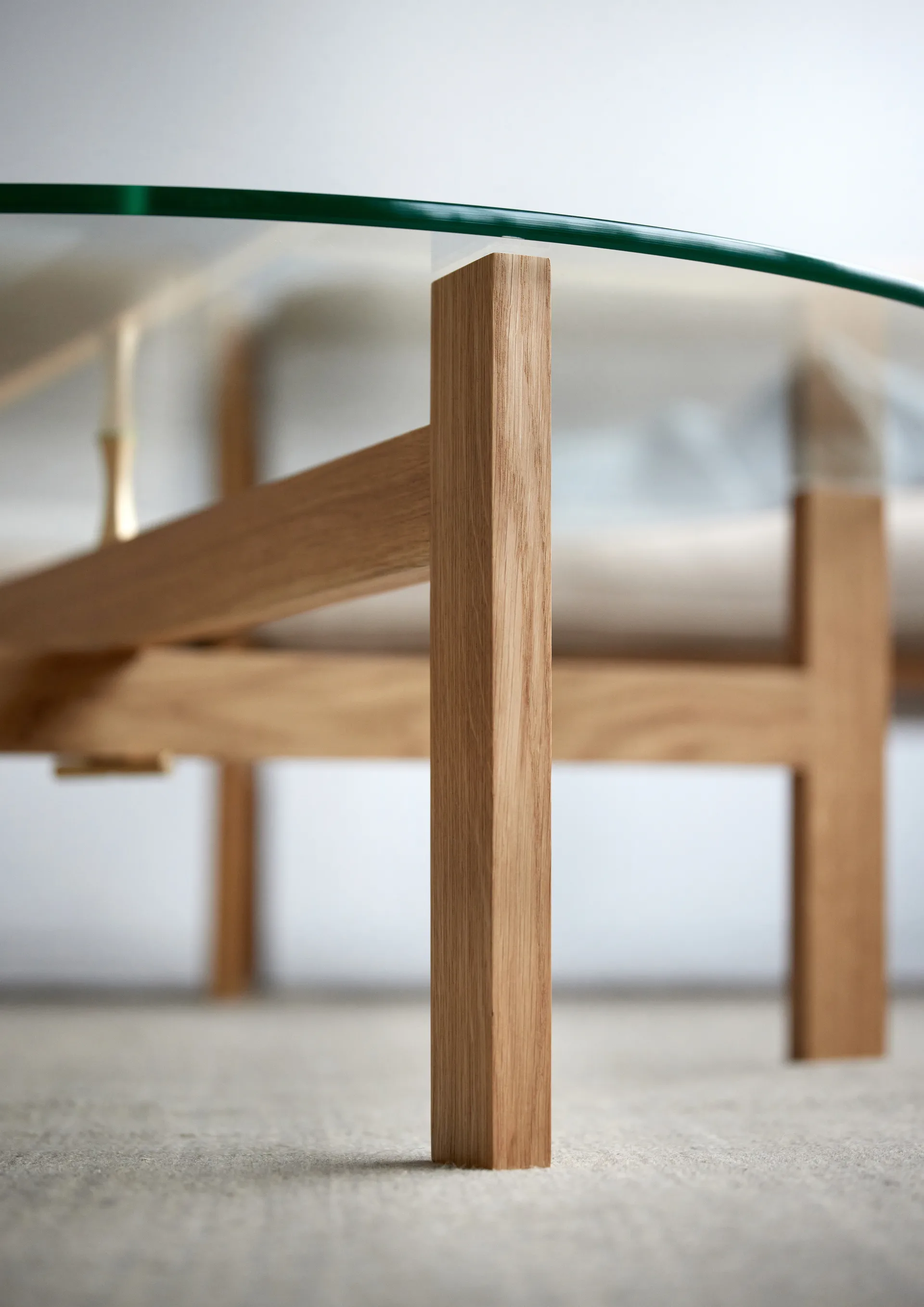 Moebe Round τραπεζάκι σαλονιού Ø88 cm, Ek MOEBE