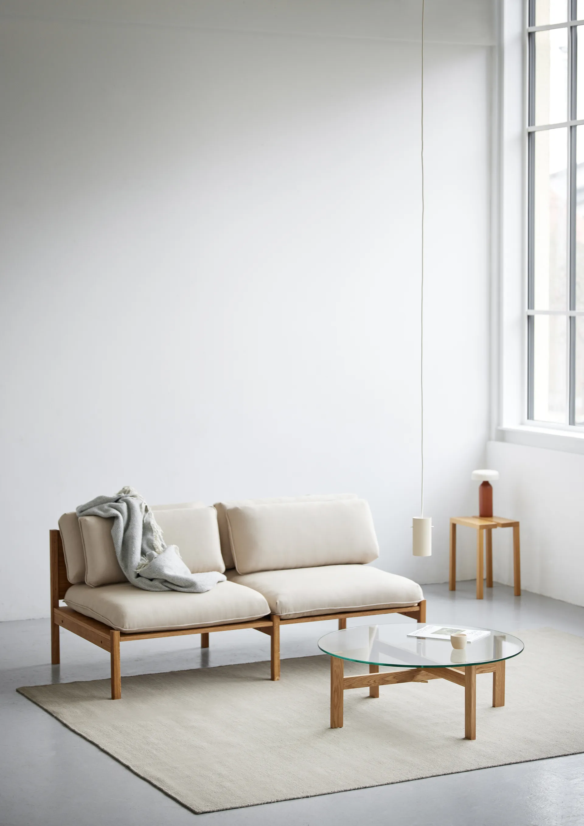 Moebe Round τραπεζάκι σαλονιού Ø88 cm, Ek MOEBE