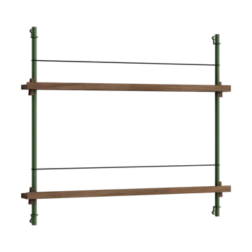Moebe σταντ περιοδικών - Smoked oak-green - MOEBE