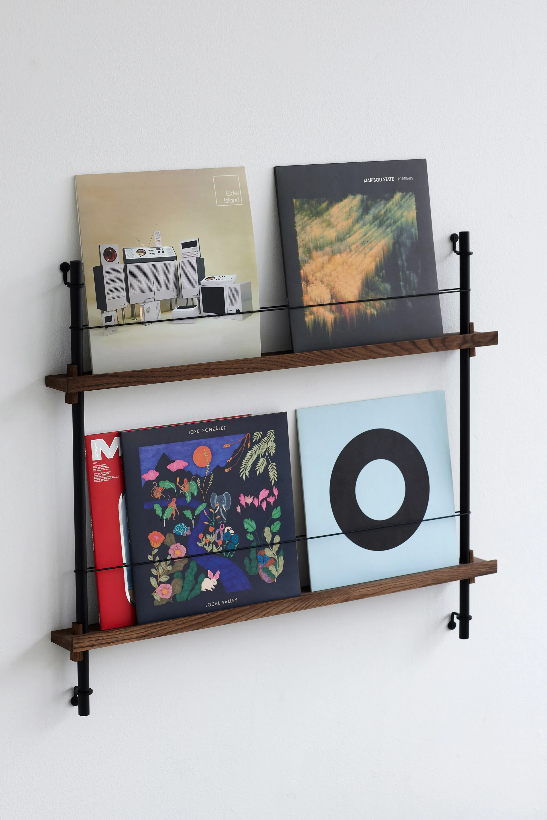 Moebe σταντ περιοδικών, Smoked oak-green MOEBE