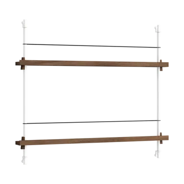 Moebe σταντ περιοδικών - Smoked oak-white - MOEBE