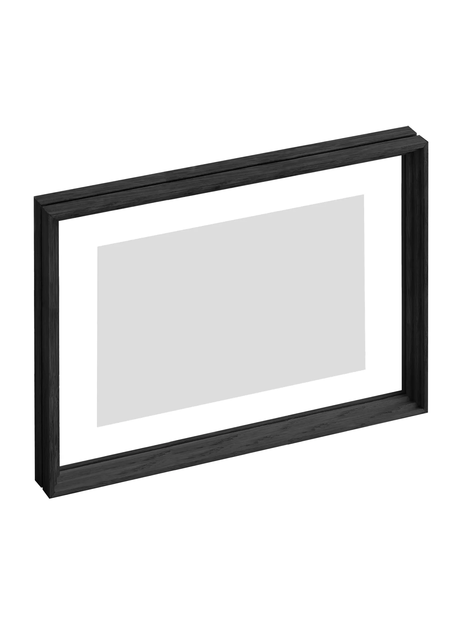 Moebe Standing Frame κορνίζα, Μαύρη βαμμένη δρυς, A4 MOEBE