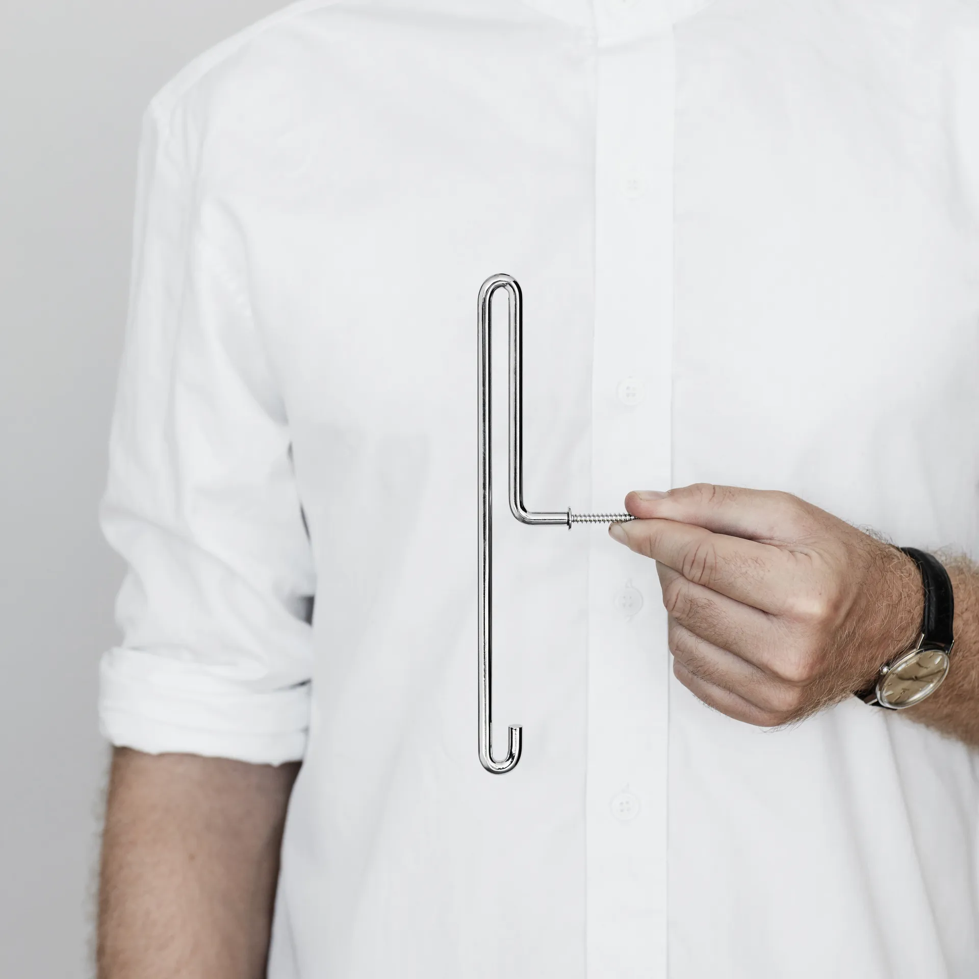 Moebe γάντζος για τοίχο μεγάλος, Ανοξείδωτο ατσάλι MOEBE