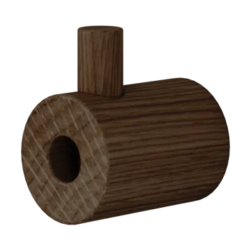 Moebe ξύλινος γάντζος τοίχου - Καπνιστή βελανιδιά - MOEBE