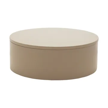 Matte Κουτί αποθήκευσης λάκαρισμένο Ø20x7 εκ. - Fawn - Mojoo