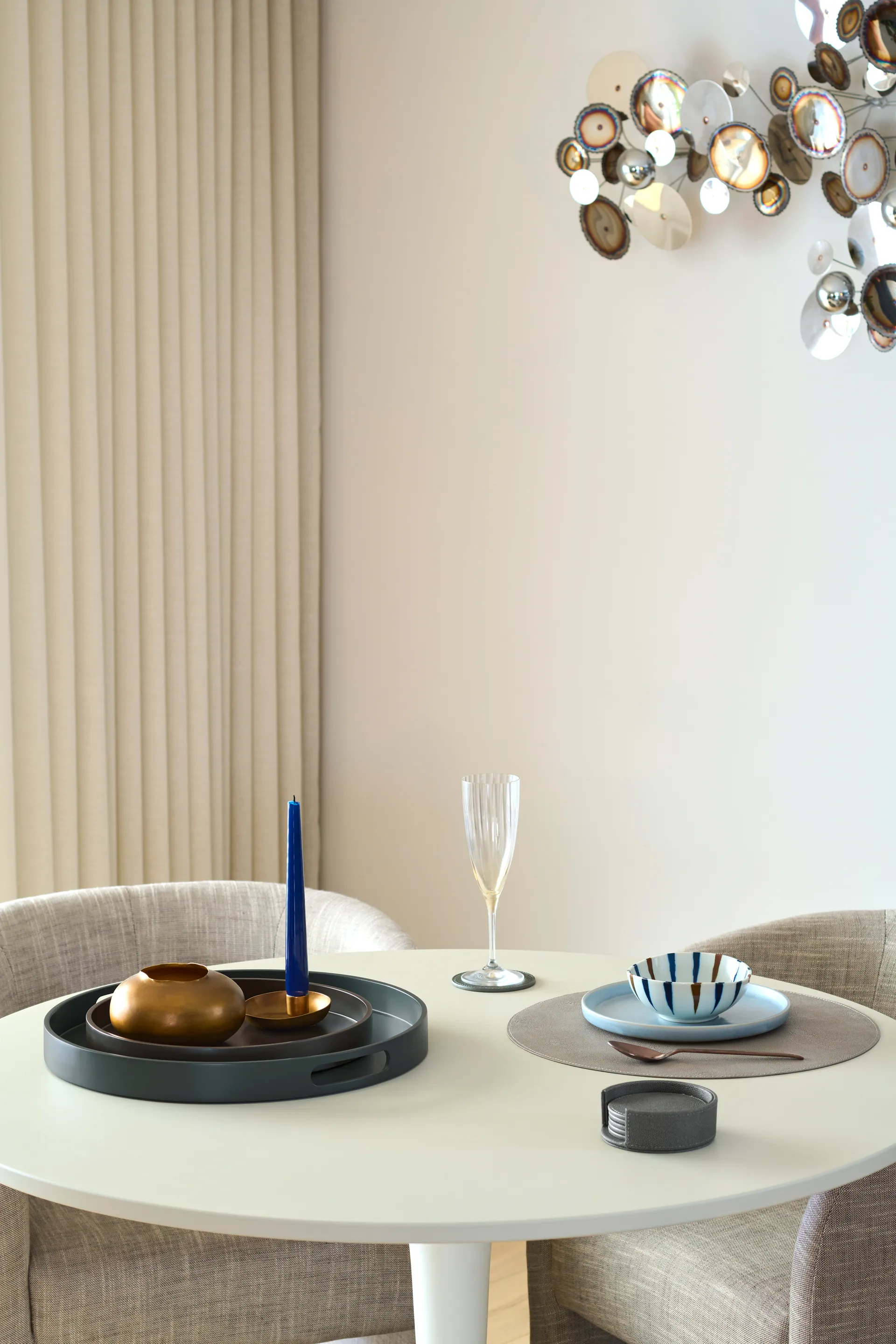 Σουβέρ Sting Ø12 cm σετ 6 τεμαχίων, Antracit Mojoo