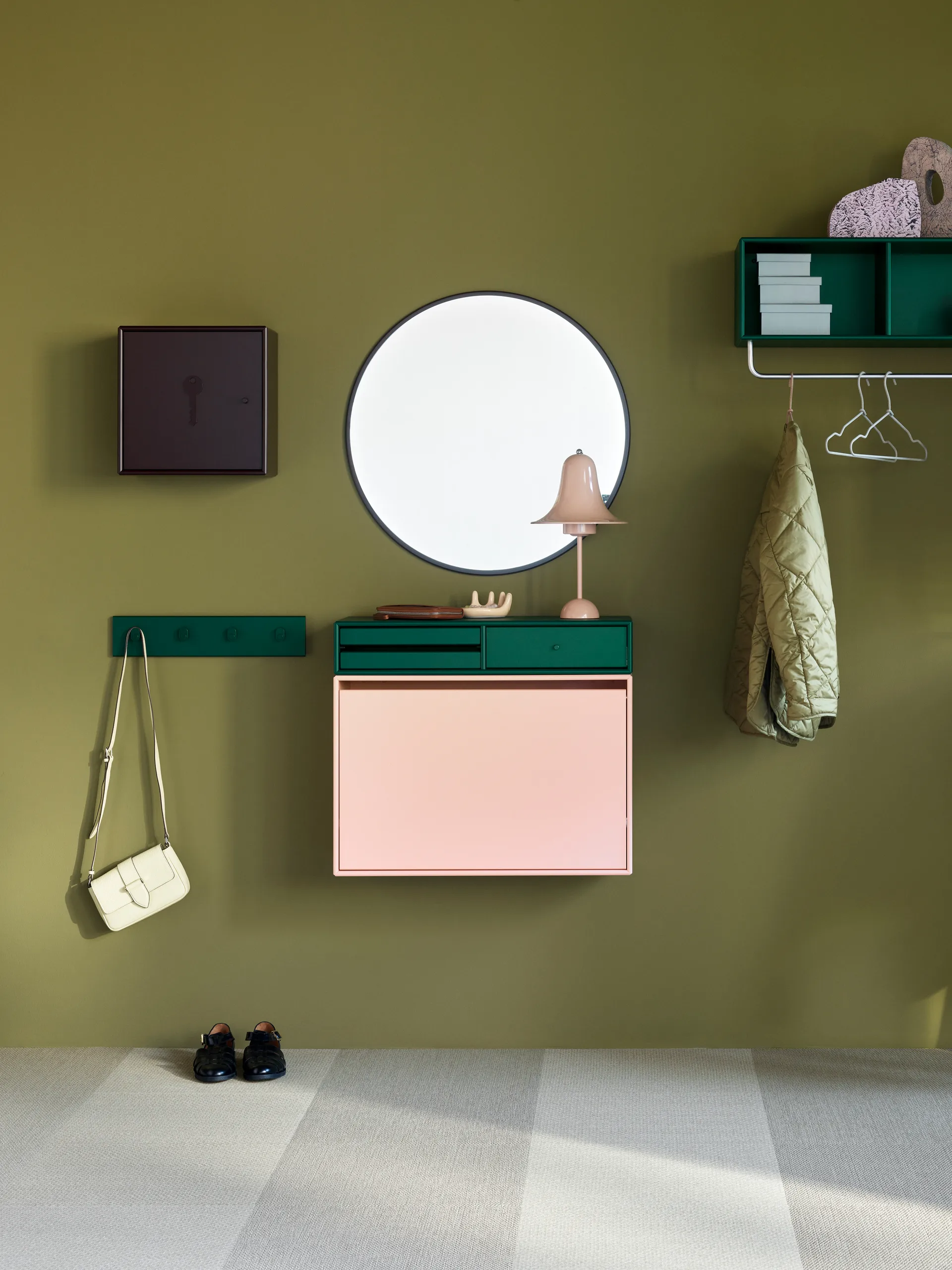 Καθρέφτης Around Ø69.6 cm, Balsamic Montana