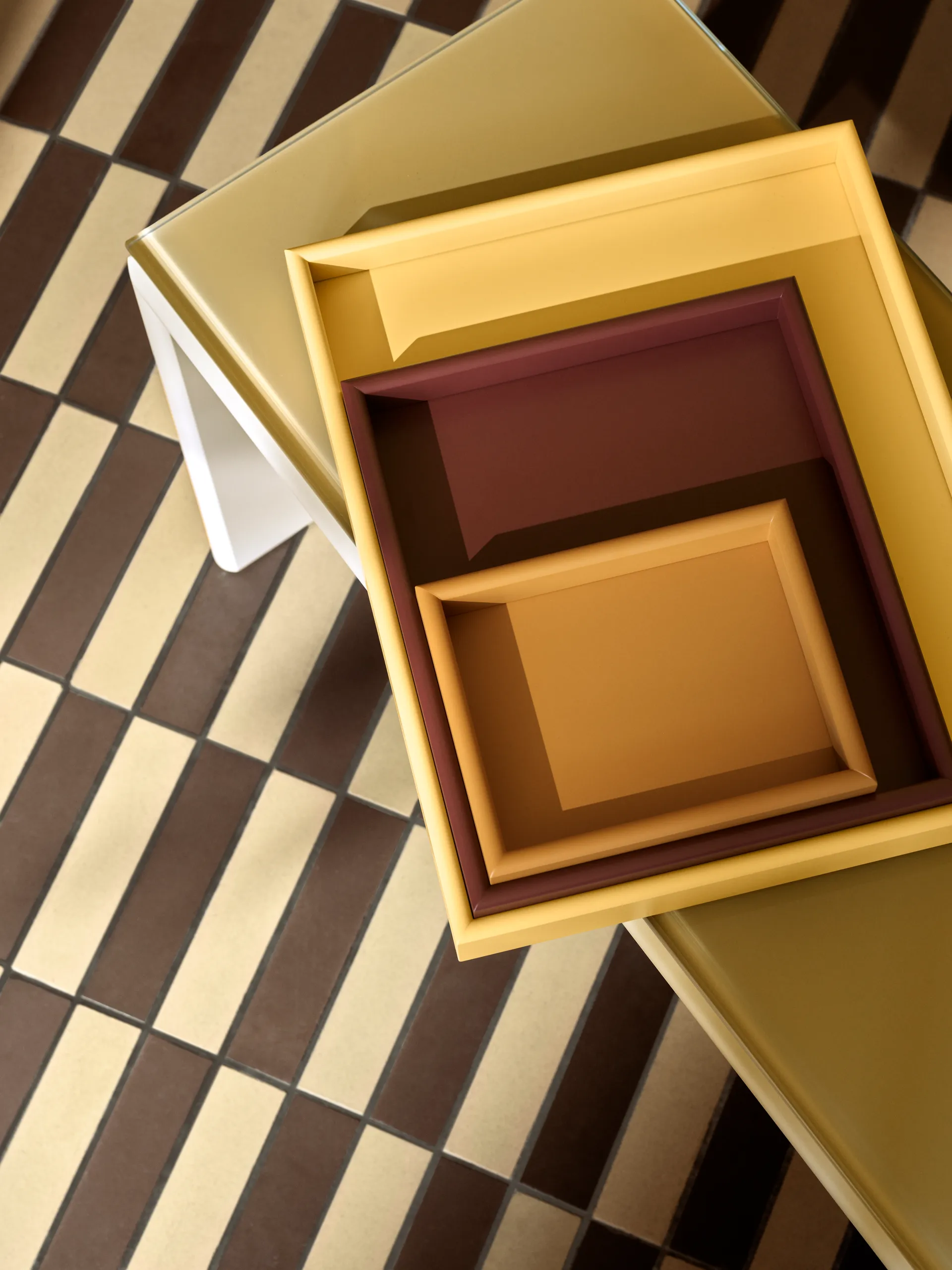 Δίσκος Arrange μικρός 17.3x21.4 cm, Amber Montana