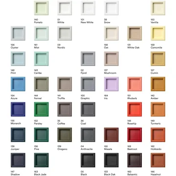 Διακοσμητικό ράφι COMPILE 69,6x69,6 εκ. - Black 05 - Montana