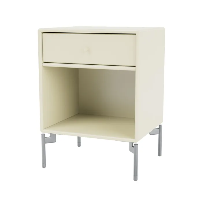 Dream Κομοδίνο - βανίλια 150, χρωμιοπόδαρα - Montana