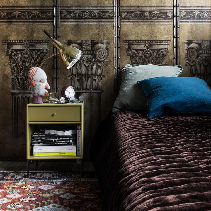Dream Κο�μοδίνο, Anthracite 04, μαύρο λουστραρισμένα πόδια  Montana
