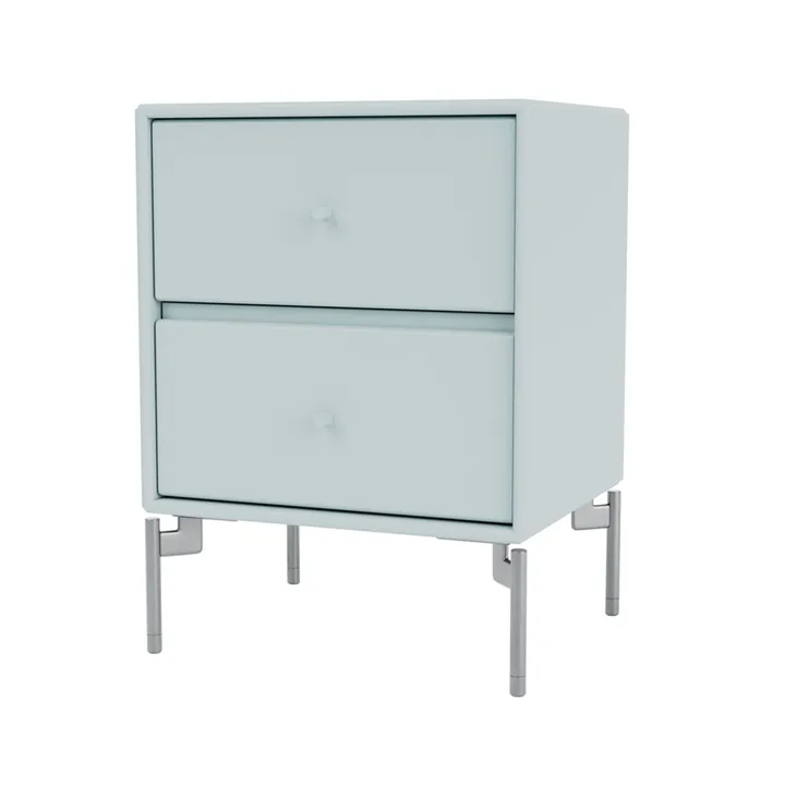 Κομοδίνο Drift - flint 148, πόδια χρωμίου cm - Montana