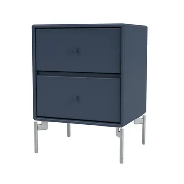 Κομοδίνο Drift - juniper 138, χρωμέ πόδια cm - Montana