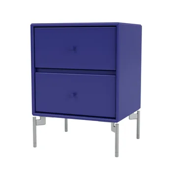 Κομοδίνο Drift - monarch 135, χρωμέ πόδια cm - Montana