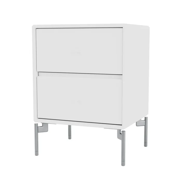 Κομοδίνο Drift - new white 101, kromben cm - Montana